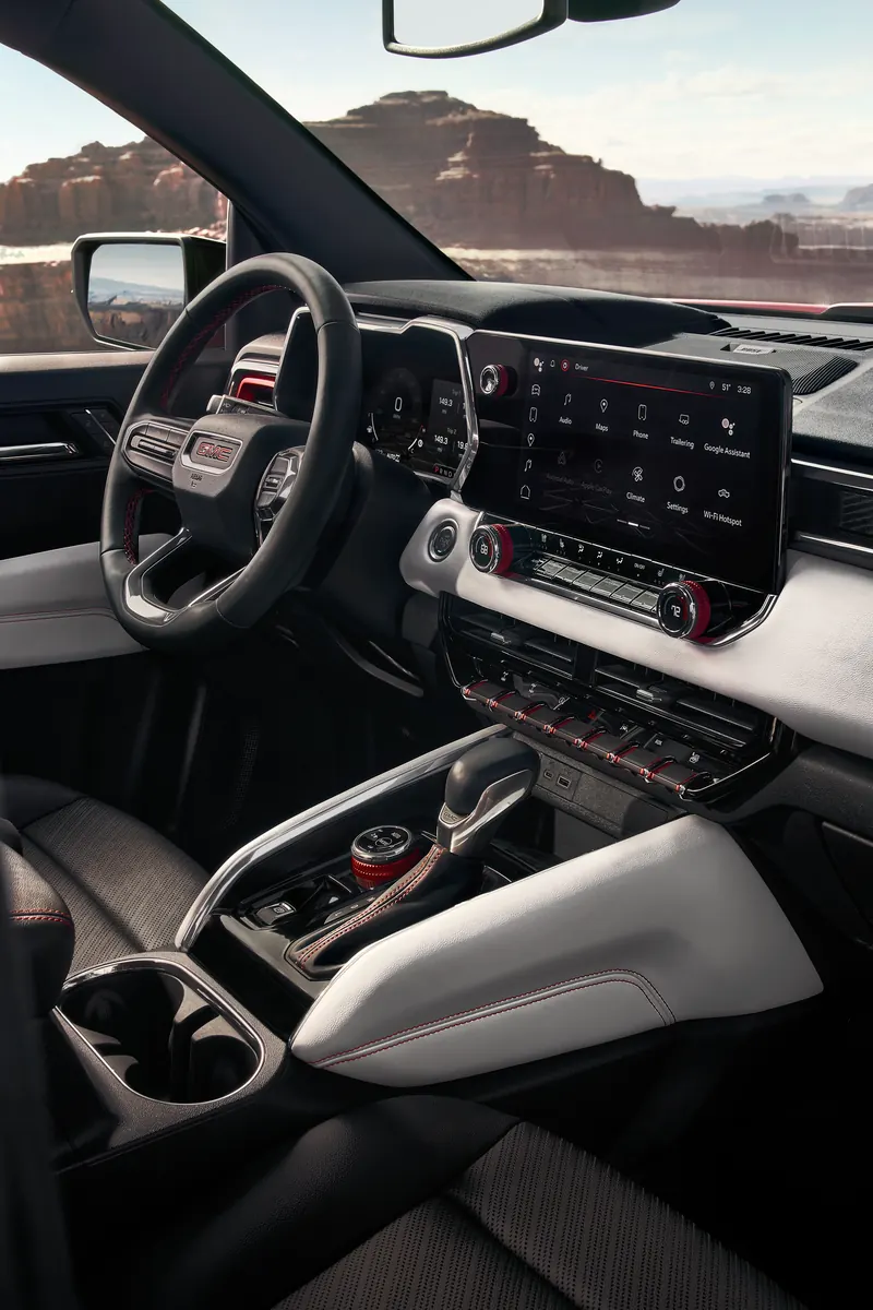 2026 GMC Canyon infotainment system at Jennings Beardstown Chevrolet in Beardstown IL