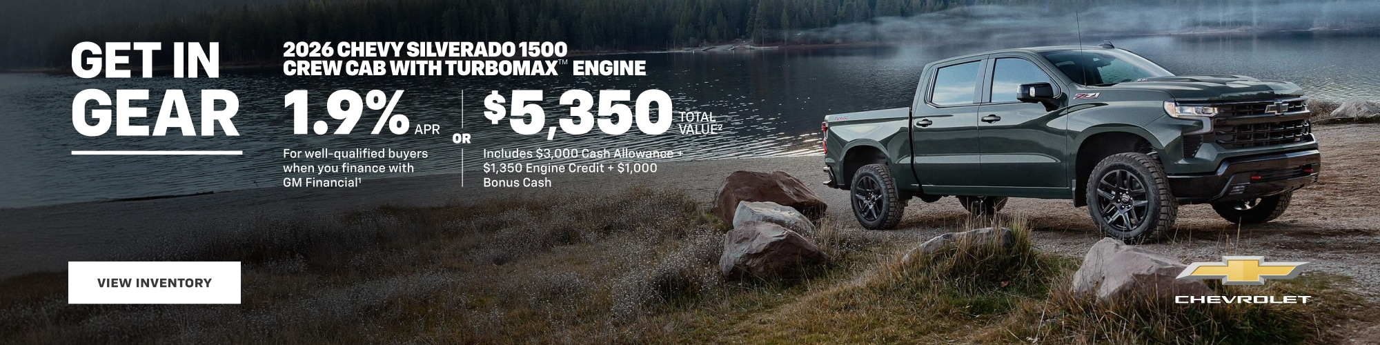 2026 silverado 1500 on 1.9% APR at Jennings Beardstown Chevrolet in Beardstown IL